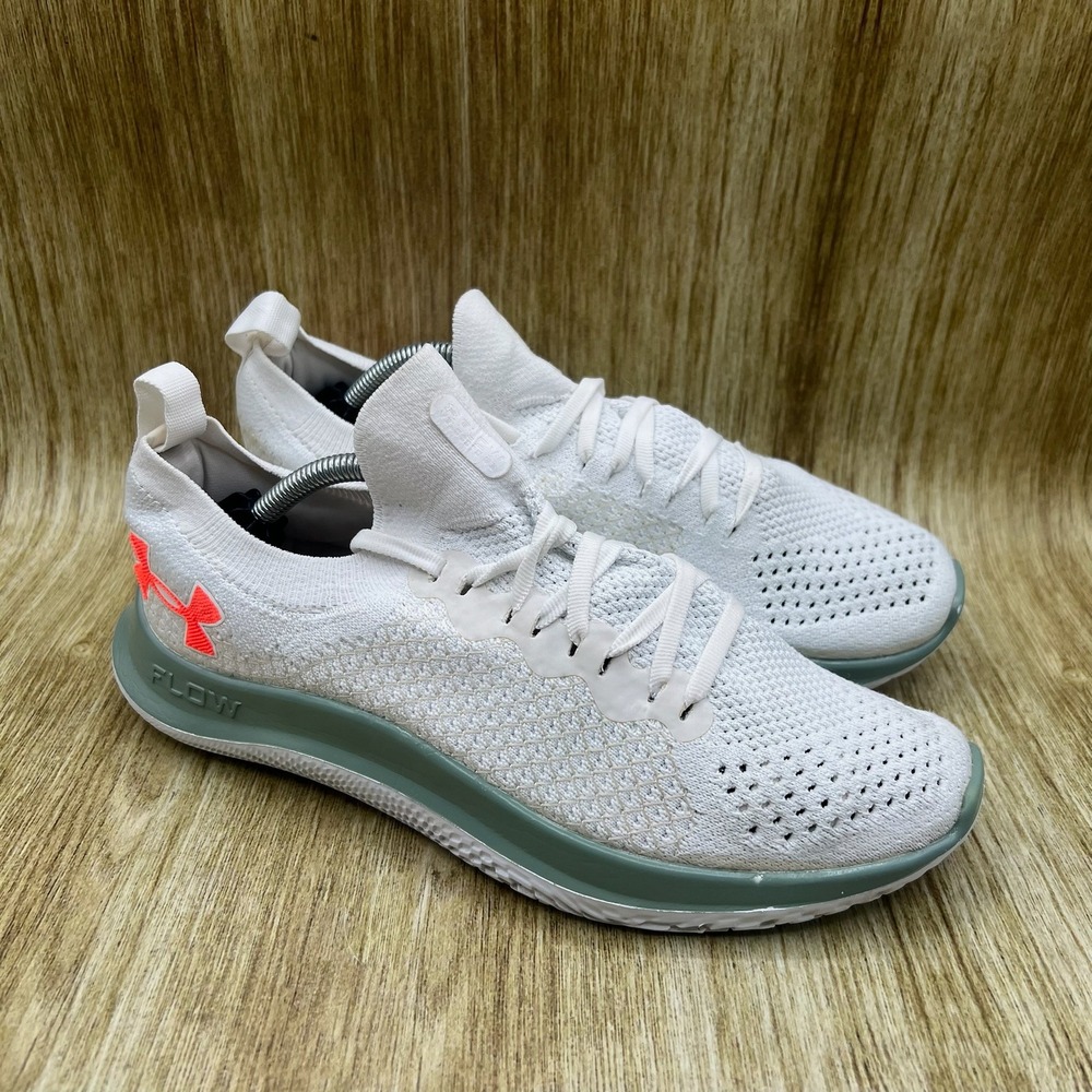 Under Armour Flow Velociti SE Women's Size 8.5 White Phoenix Fire 3024017-114‎